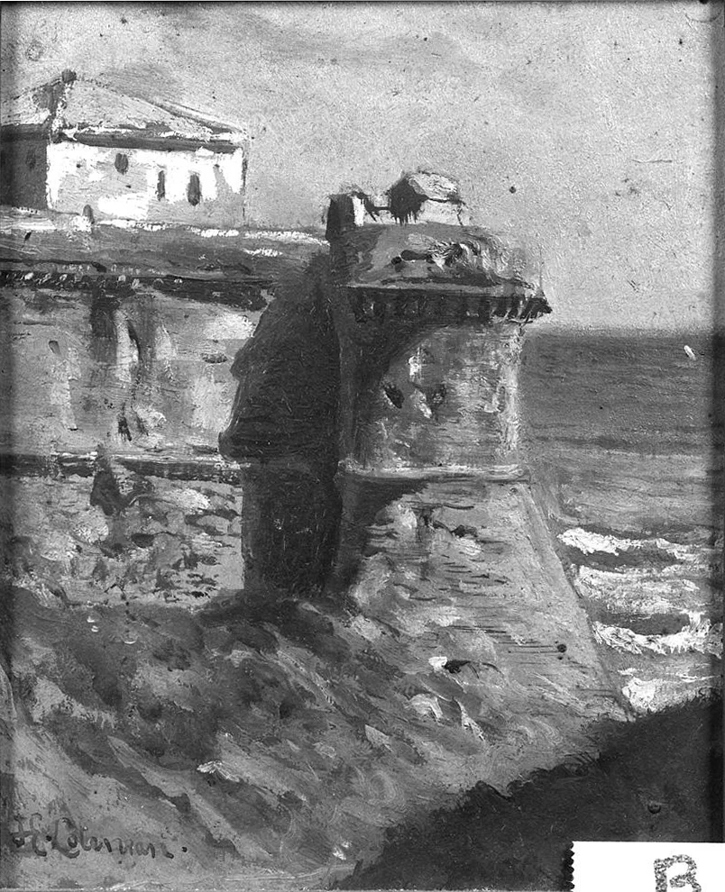 Paesaggio con architetture - Museo Civico, Pescia
